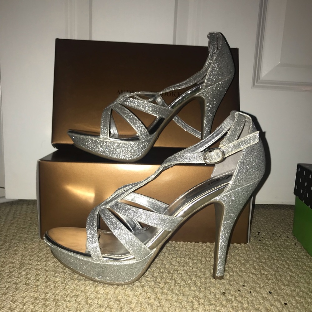 Silver heels